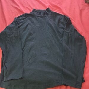 Banana Republic Men's Dark Green Turtleneck Sweater